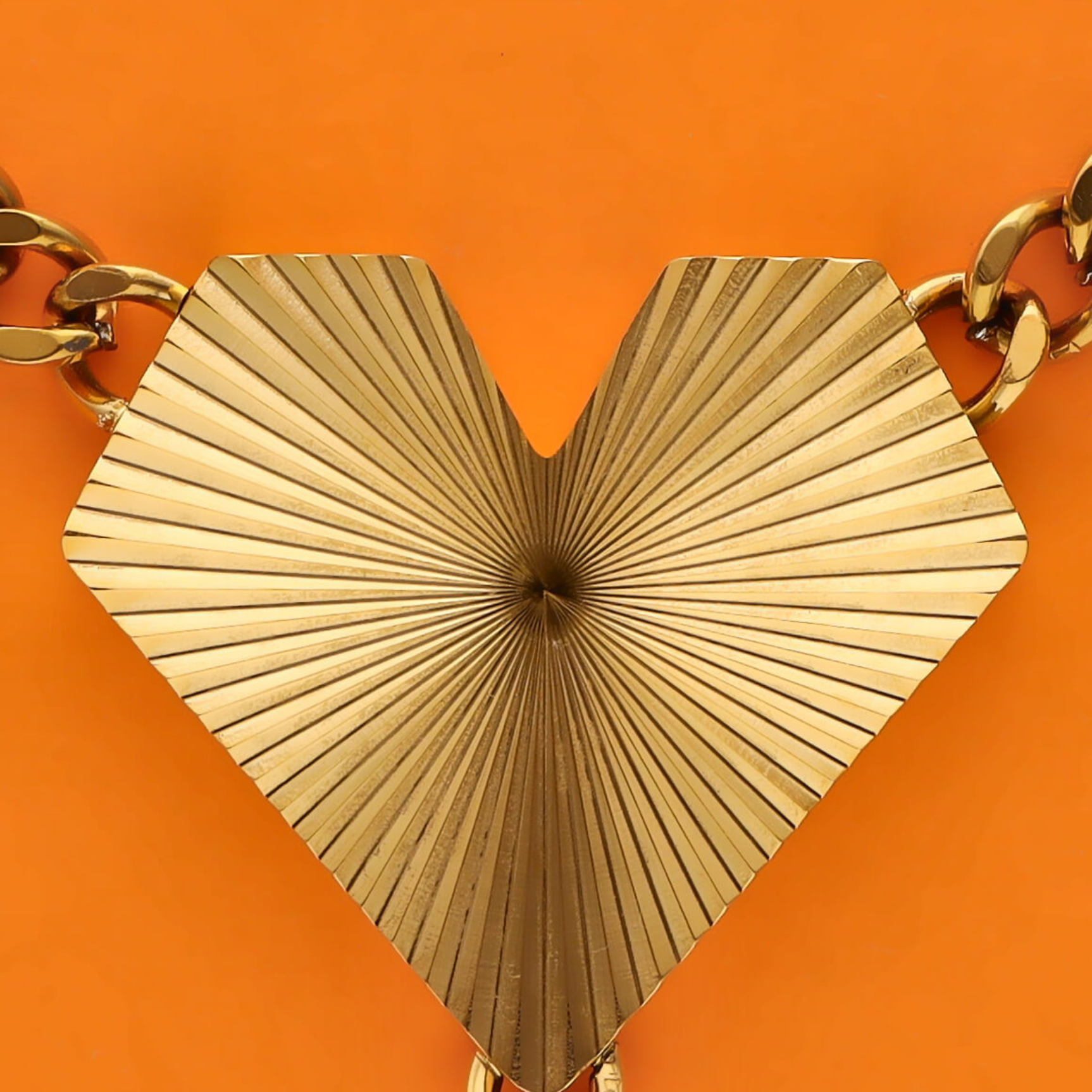 HEARTCORE kette gold 45