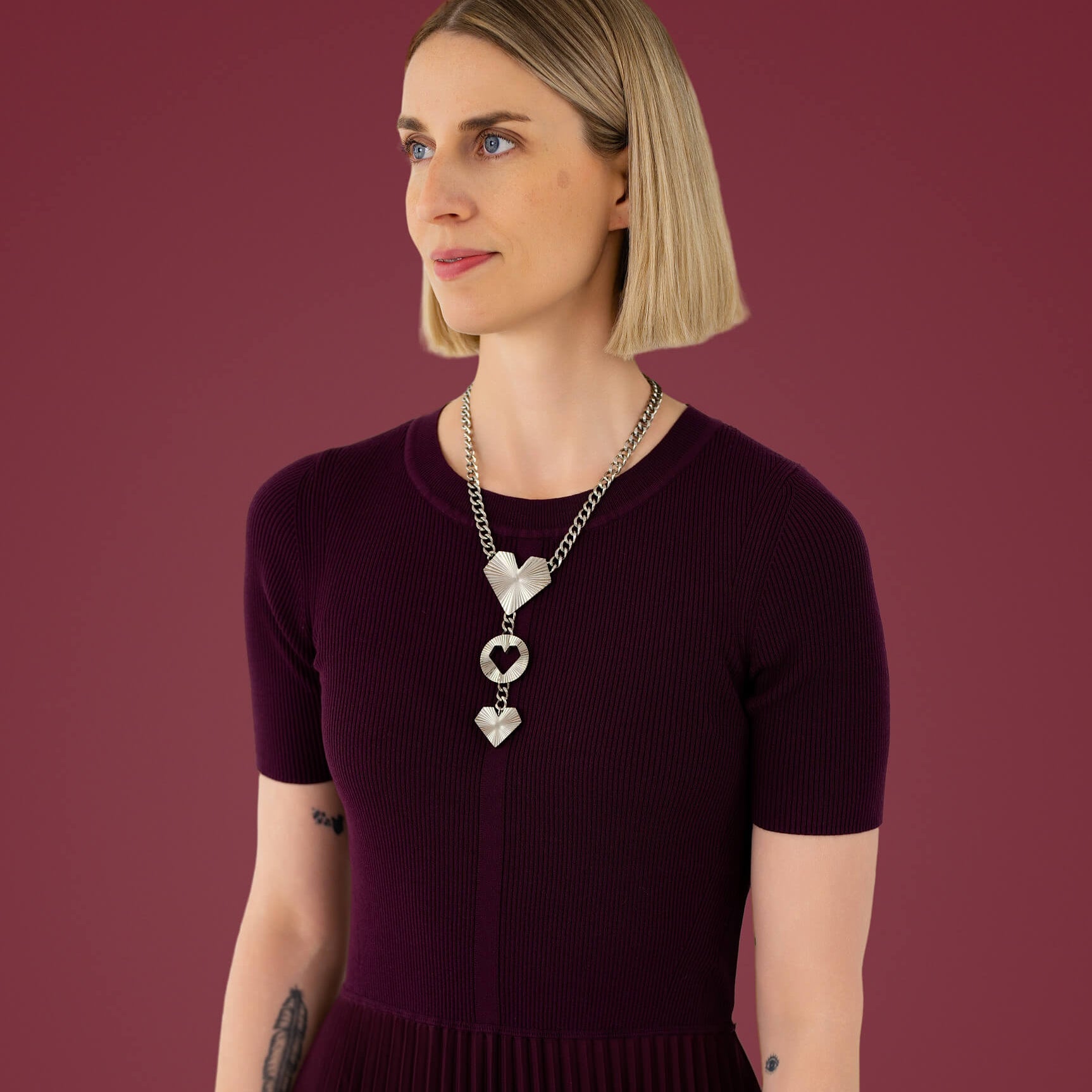 HEARTCORE kette silber 45