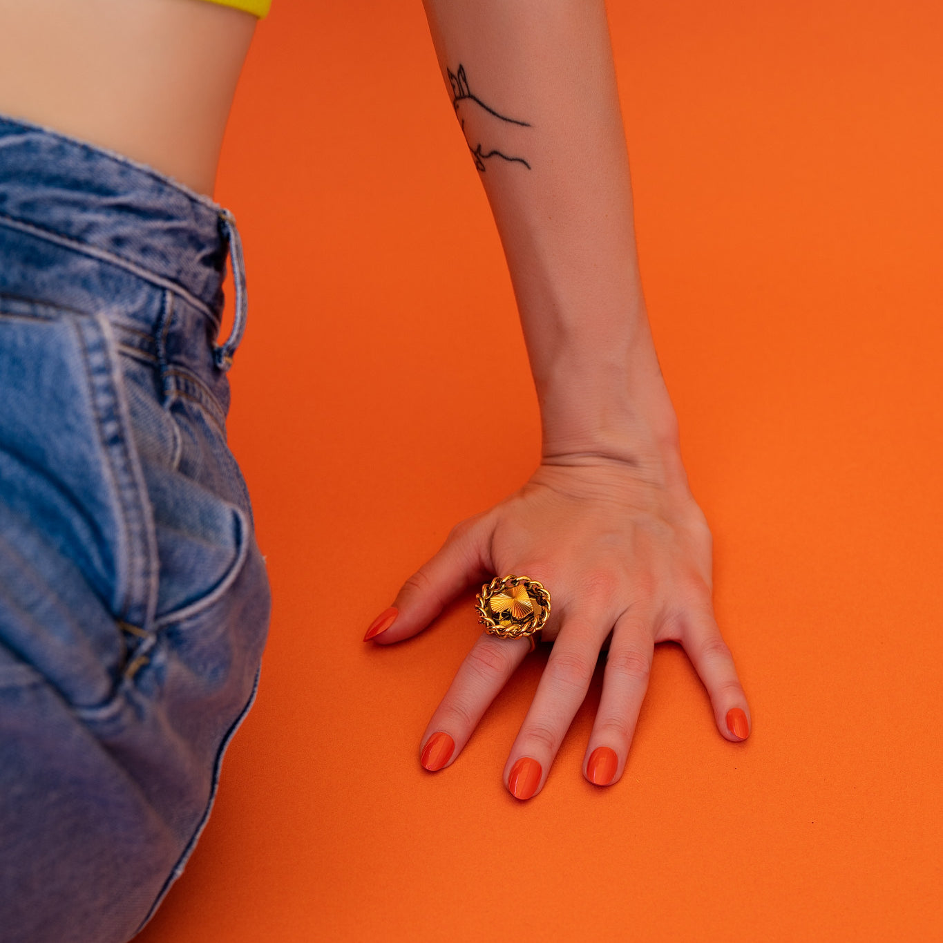 HEARTCORE ring gold