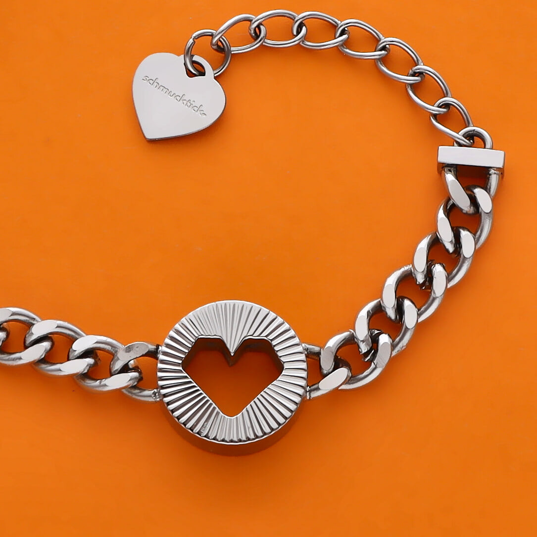 HEARTCORE armband silber