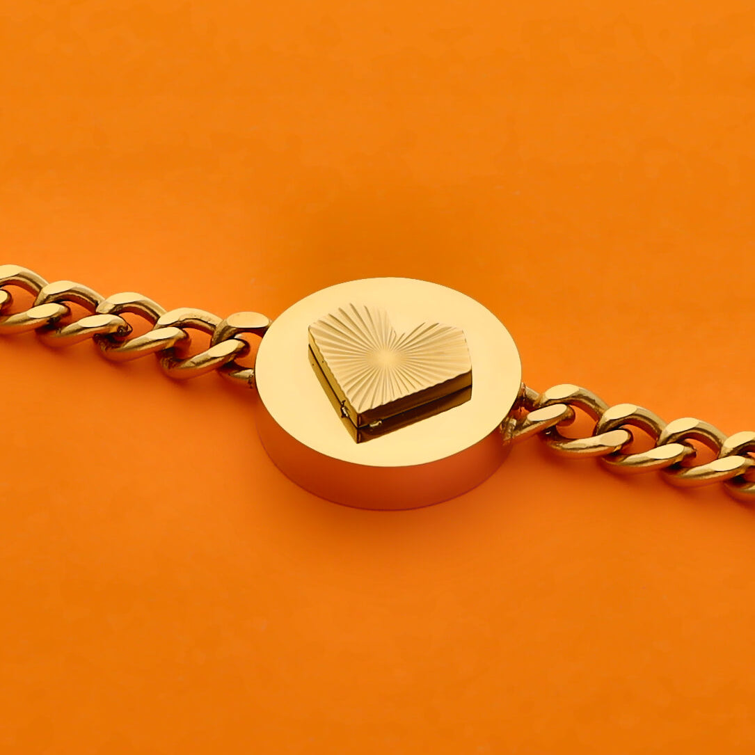 HEARTCORE armband gold