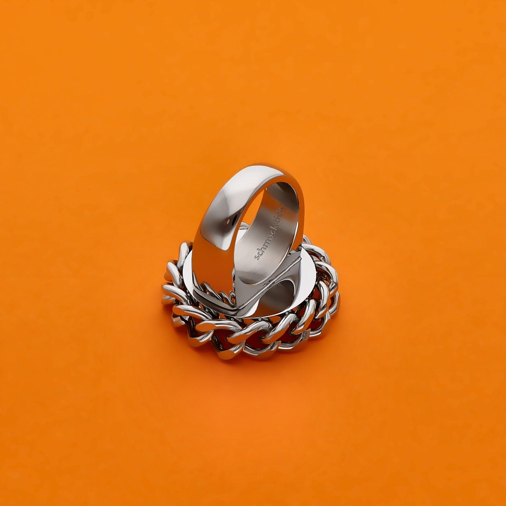 HEARTCORE ring silber